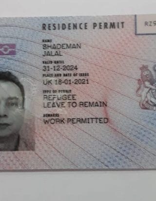 Buy British Permanent Residence Card online