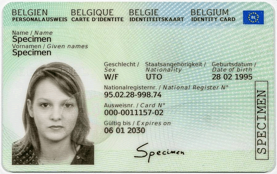 Buy Belgium ID Card online