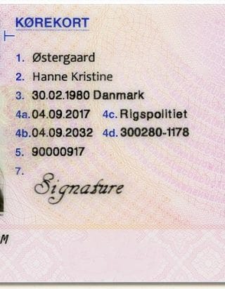 Buy Danish Driver's License online