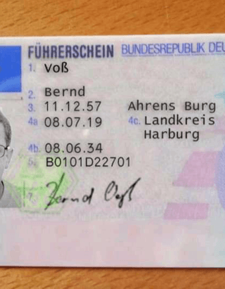 Buy German Driver's License online