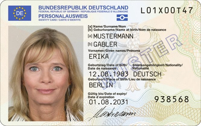 Buy German ID Card online