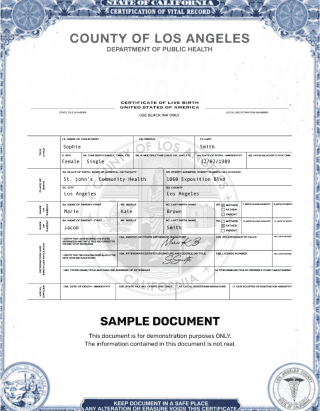 Buy Birth Certificate Online